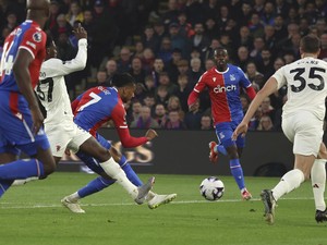 MU Tertinggal 0-2 dari Crystal Palace di Babak Pertama