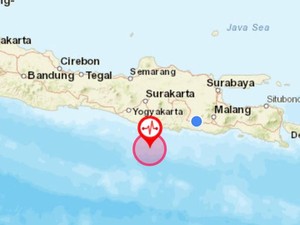 Gempa M 5 Guncang Pacitan