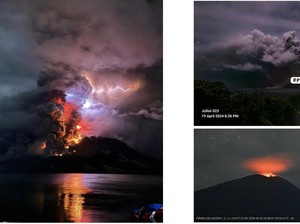 Erupsi Gunung Ruang Tak Biasa, Ini Sebabnya