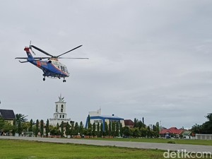 Helikopter TNI-BNPB Disiagakan Evakuasi Warga Luwu Terisolir Karena Longsor