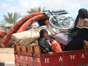 80 Ribu Orang Tinggalkan Rafah gegara Gempuran Israel