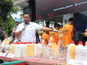 Hasil Labfor Pastikan Home Industry di Pasuruan Produksi Sabu