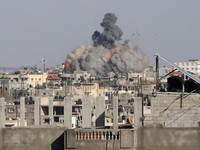 Potret Pembantaian Baru Israel, Rafah Dibombardir saat Hamas Mau Damai