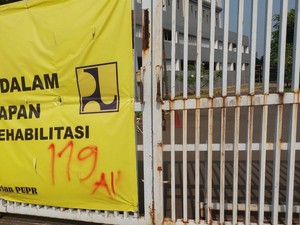 Wisma Atlet Kemayoran yang Sudah Lama Kosong Menunggu Direnovasi
