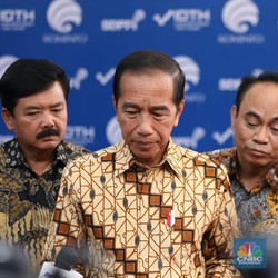 Jokowi Happy Ekonomi RI Tumbuh 5,11%, Sebut Inggris Cs Menuju Resesi