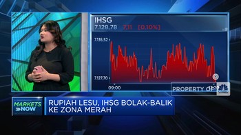Video: Rupiah Lesu & IHSG Bolak-balik ke Zona Merah, Ada Apa?