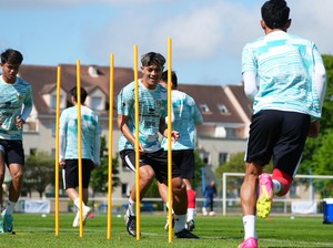 Intip Latihan Timnas Indonesia U-23 Jelang Laga Kontra Guinea