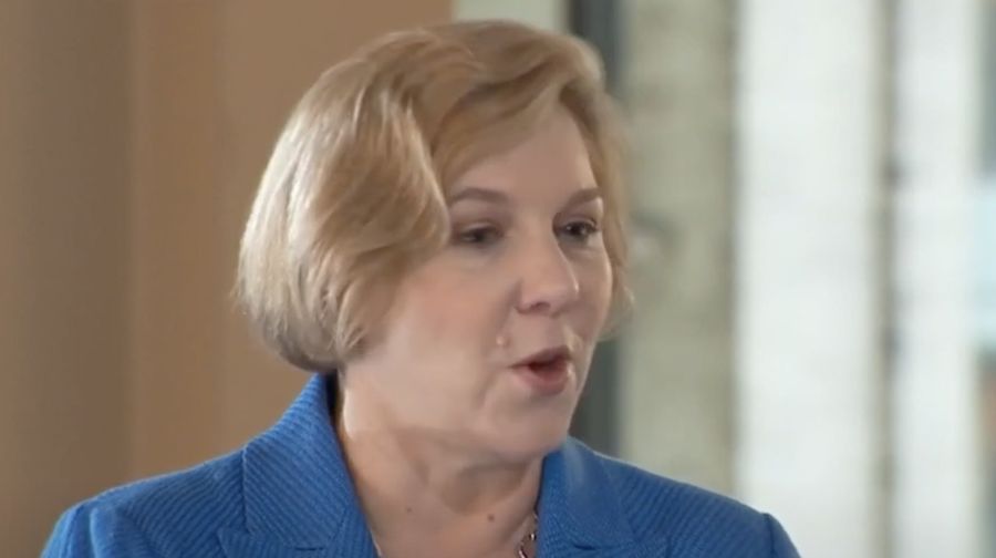 Chairwoman Tesla, Robyn Denholm. (YouTube/CNBC Television)
