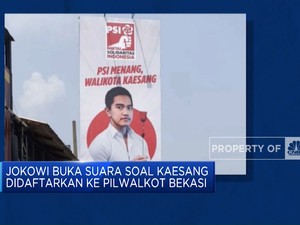 Video: Kaesang Didaftarkan ke Pilwalkot Bekasi, Ini Kata Jokowi
