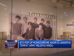 BTS Pop-Up Monochrome Hadir di Jakarta! Tempat Army Melepas Rindu