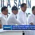 Video: Jokowi Resmikan Tambak Ikan Nila Karawang