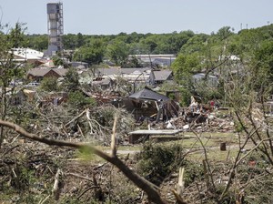 Penampakan Hancurnya Oklahoma AS Seusai Diterjang Tornado