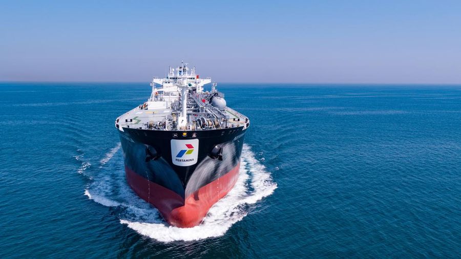 Kapal VLGC Pertamina Gas Dahlia. (Dok. PT Pertamina International Shipping (PIS))