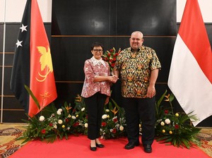 Menlu Retno Bertemu Menlu Papua Nugini di Jayapura: Ini Sejarah