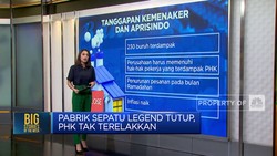 Video: Pabrik Sepatu Legend Tutup, PHK Tak Terelakkan