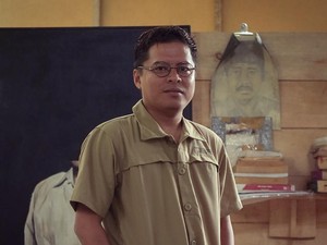 Cerita Suvi Wahyudianto Mejeng Karya di Art Central Hong Kong