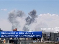 Video: Serangan Israel Ke Rafah Menggila, Langit Penuh Asap
