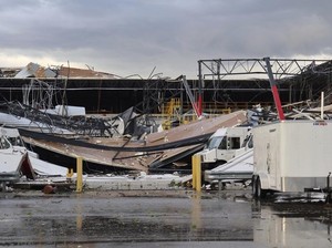 Dahsyat Amukan Badai hingga Hancurkan Michigan AS