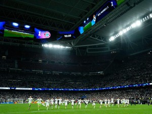 Atap Santiago Bernabeu yang Ditutup Bantu Madrid Kalahkan Bayern