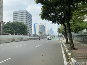 Long Weekend, Lalin Jl Sudirman-MH Thamrin Jakarta Lengang