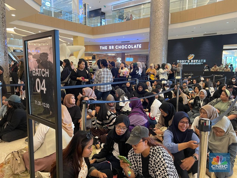 BTS Pop Up Store di Metro Gancit. (CNBC Indonesia/Rindi Salsabila)