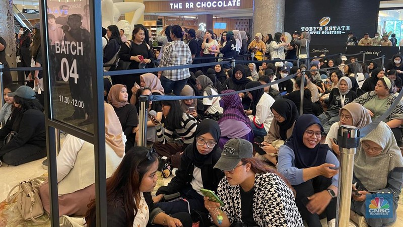 BTS Pop Up Store di Metro Gancit. (CNBC Indonesia/Rindi Salsabila)