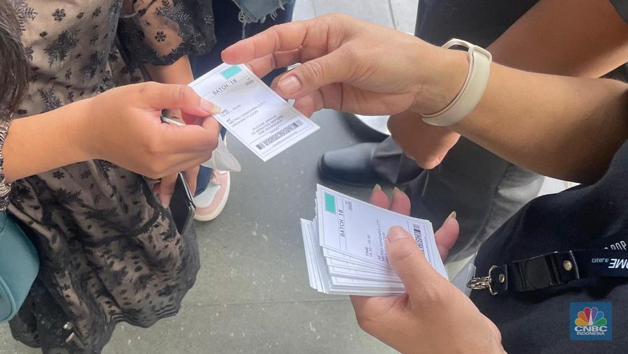 BTS Pop Up Store di Metro Gancit. (CNBC Indonesia/Rindi Salsabila)