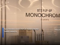 Video: Mau Freebies di BTS POP-UP: MONOCHROME? Simak Caranya
