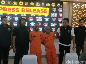 Tampang Pembunuh Alek Komarudin di Garut