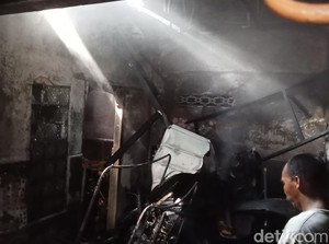 Rumah di Palembang Hangus Terbakar, Diduga Gegara Korsleting Listrik