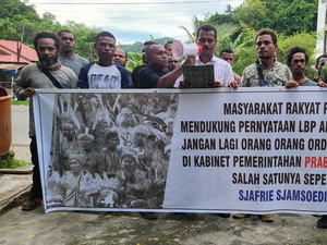 Ada Warga Papua Tolak Sjafrie Sjamsoeddin jadi Menteri, TKN Prabowo Bersuara