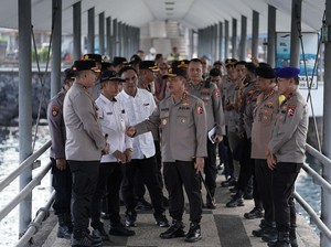 Cek Pelabuhan Ketapang, Kabaharkam Pastikan Polri Siap Amankan WWF ke-10