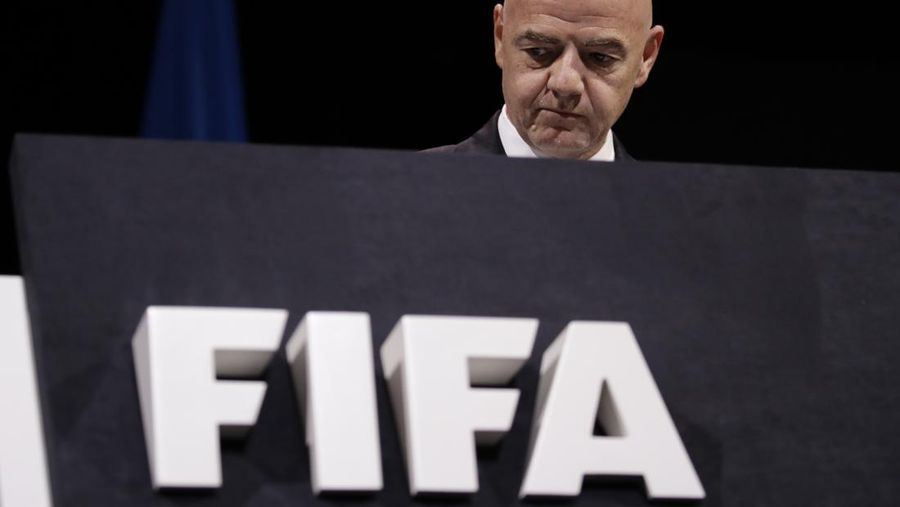 Presiden FIFA Gianni Infantino. (AP Photo/Alessandra Tarantino/File Foto)