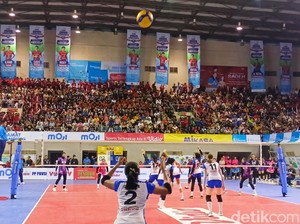 Jakarta BIN Sapu Bersih Laga Proliga di Palembang