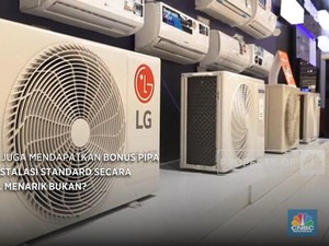 Beli AC di Transmart Yuk! Dapat Diskon + Gratis Jasa Pasang