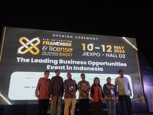 Majukan UMKM, Pameran Waralaba Digelar di Jakarta