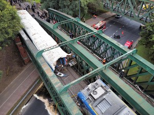 Kecelakaan Kereta Api di Argentina, 90 Orang Luka-luka