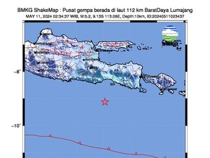 Gempa Lumajang M 5,2 Bergetar Hebat di Pesisir Jember, Warga Was-was Tidur