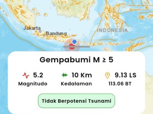 Lumajang Diguncang Gempa M 5,2