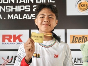 Atlet Kota Batu Raih Medali Emas Kejuaraan Asia Mountain Bike Championship