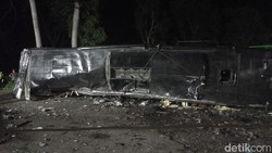 Total Korban Kecelakaan Bus di Subang 64 Orang: 11 Meninggal-53 Terluka