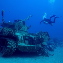 Langka! Museum Militer Bawah Laut Ada di Yordania, Ini Penampakannya
