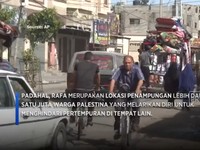 Video: Diserang Israel, Ratusan Ribu Warga Palestina Tinggalkan Rafah