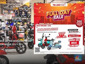 Tertarik Beli Sepeda Listrik? Cek Transmart Moms