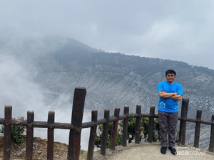 Senangnya Bertualang Bersama di Tangkuban Parahu