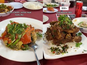 Menu Pesta Rizky Febian dan Mahalini hingga Makan Seafood Rp 7,1 Juta di Kedai