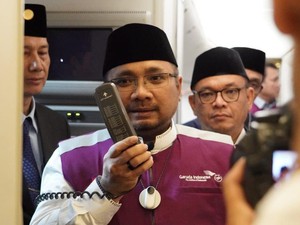 Pesan Menag Lepas Jemaah Haji: Jangan Selipkan Niat Selain Ibadah