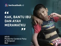 Mimpi Anak Juru Parkir Penderita Cerebral Palsy untuk Sembuh
