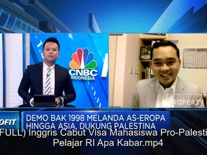 Demo Pro-Palestina Meluas di Eropa, Mahasiswa RI di Inggris Aman?