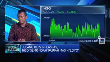 Video: Jelang Rilis Inflasi AS, IHSG Semringah Tapi Rupiah Masih Loyo